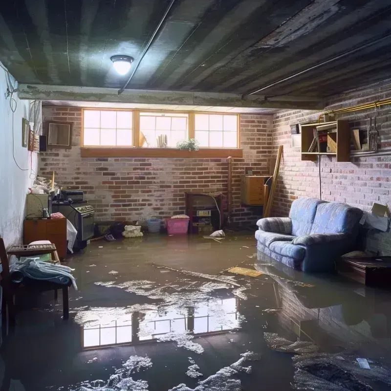 Flooded Basement Cleanup in La Monte, MO